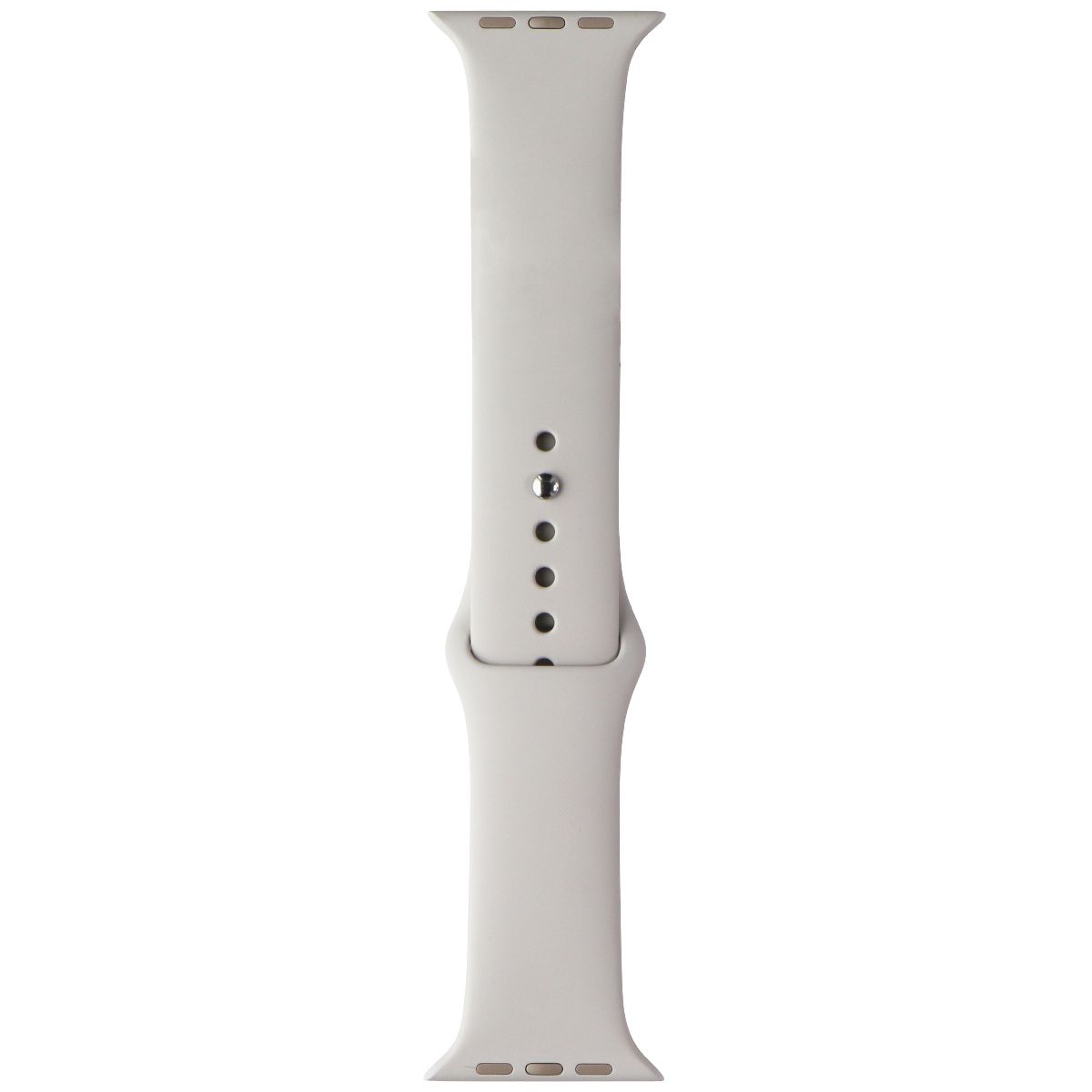 Apple 44mm Sport Band for Apple Watch 42/44/45mm - Stone/Silver - Full Set Smart Watch Accessories - Watch Bands Apple - Simple Cell Bulk Wholesale Pricing - USA Seller