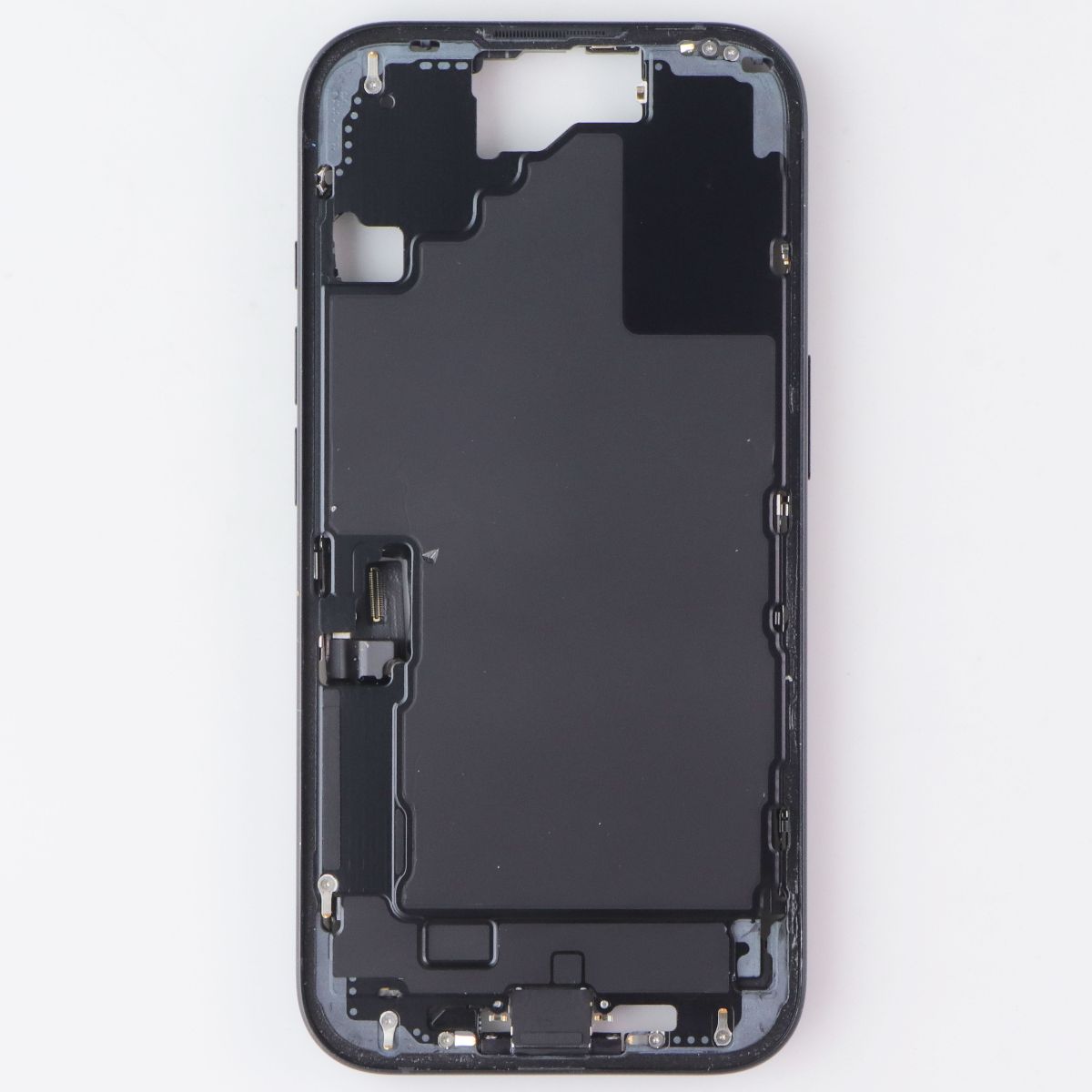 Repair Part - Genuine Housing Frame OEM Pull from Apple iPhone 16 - Black Cell Phone - Replacement Parts & Tools Apple - Simple Cell Bulk Wholesale Pricing - USA Seller