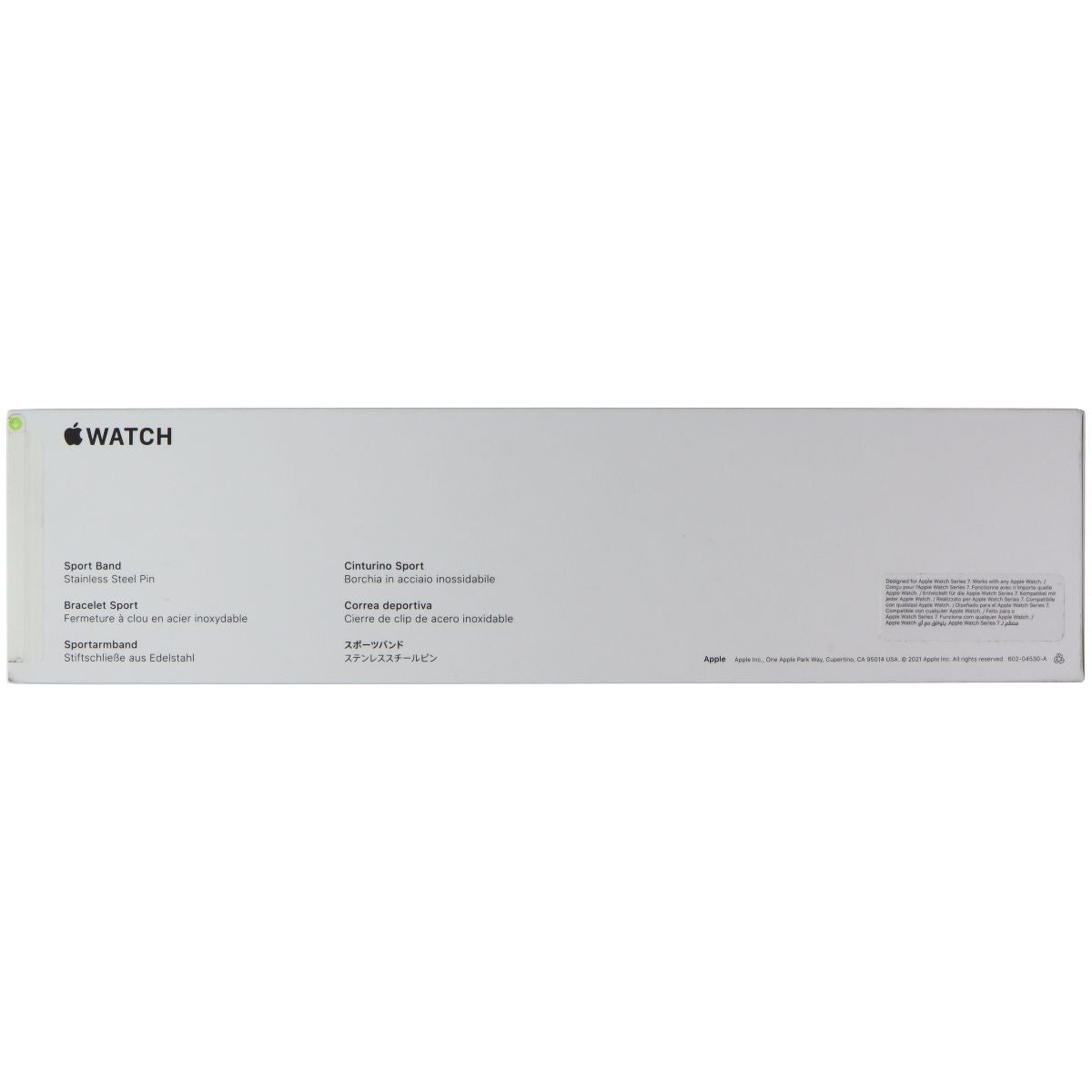 Apple 45mm Sport Band for Apple Watch 42/44/45mm - Starlight - Full Set Smart Watch Accessories - Watch Bands Apple - Simple Cell Bulk Wholesale Pricing - USA Seller