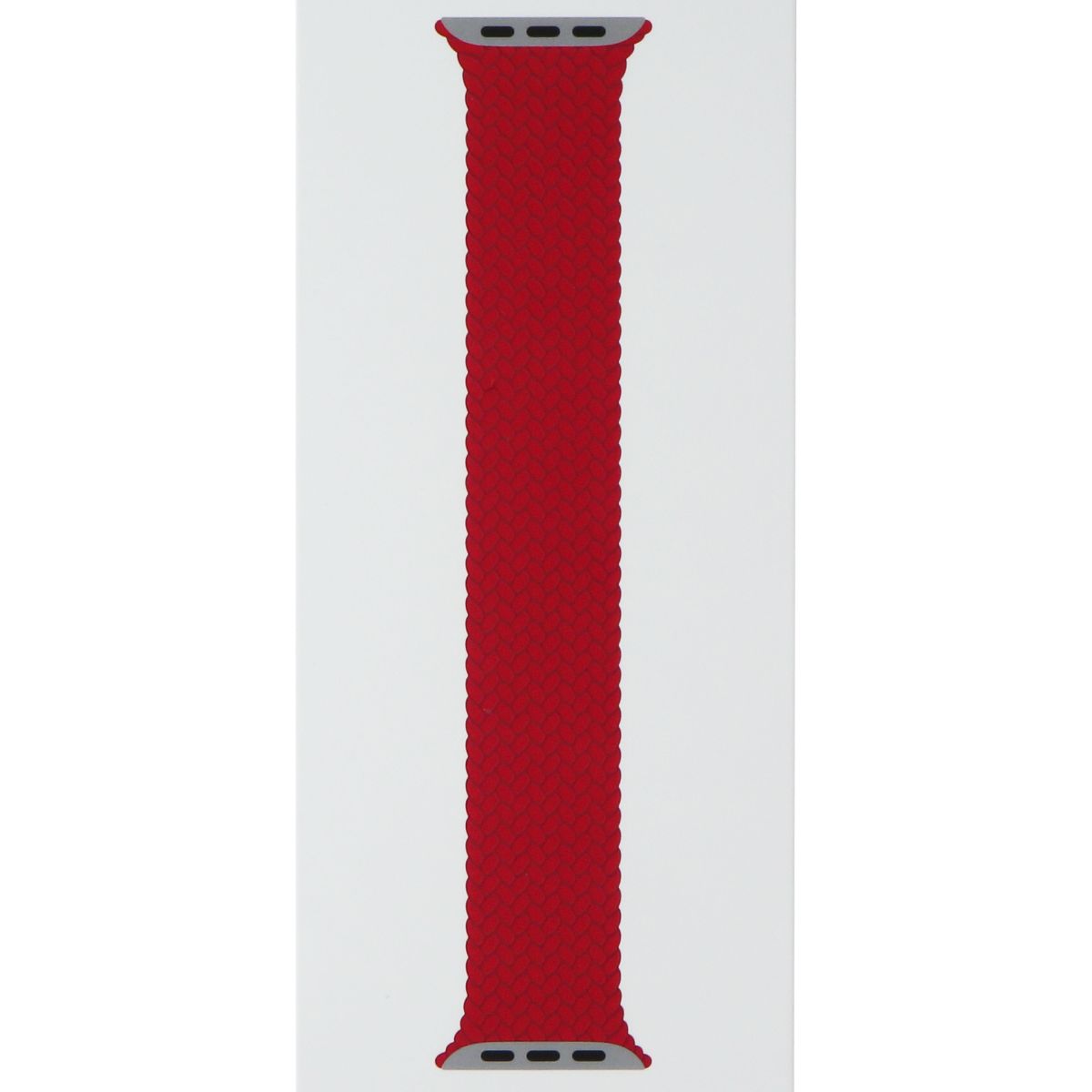 Apple 45mm Braided Solo Loop for Apple Watch 49/46/45/44mm - (PRODUCT)Red/Size 7 Smart Watch Accessories - Watch Bands Apple - Simple Cell Bulk Wholesale Pricing - USA Seller