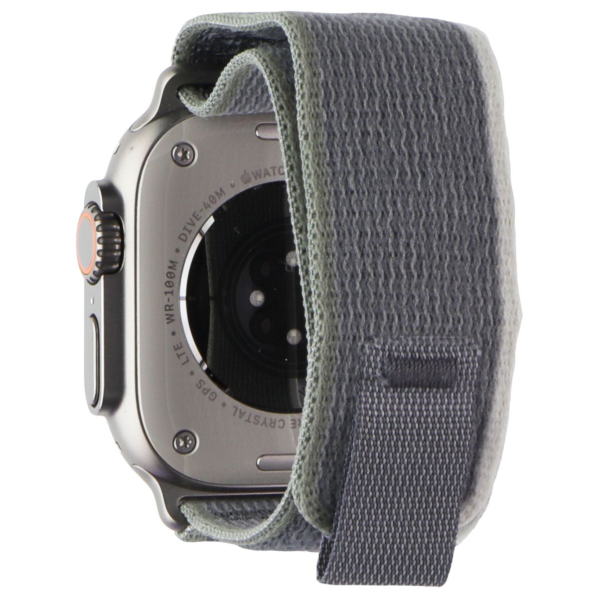 Apple Watch Ultra 2 49mm (GPS + LTE) A2986 - Titanium /Green Gray Trail Loop S/M Smart Watches Apple - Simple Cell Bulk Wholesale Pricing - USA Seller