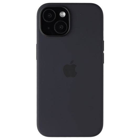 Apple Official Silicone Case for MagSafe for iPhone 15 - Black Cell Phone - Cases, Covers & Skins Apple - Simple Cell Bulk Wholesale Pricing - USA Seller