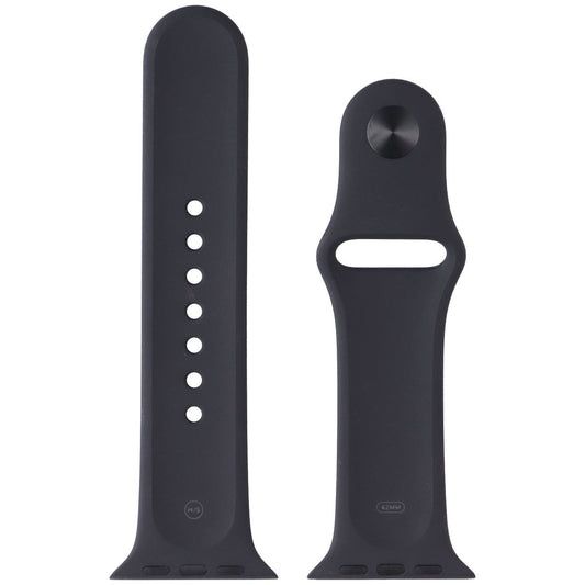 Apple Official Sport Band for Apple Watches Series 1-11 (42mm) - Midnight (S/M) Smart Watch Accessories - Watch Bands Apple - Simple Cell Bulk Wholesale Pricing - USA Seller