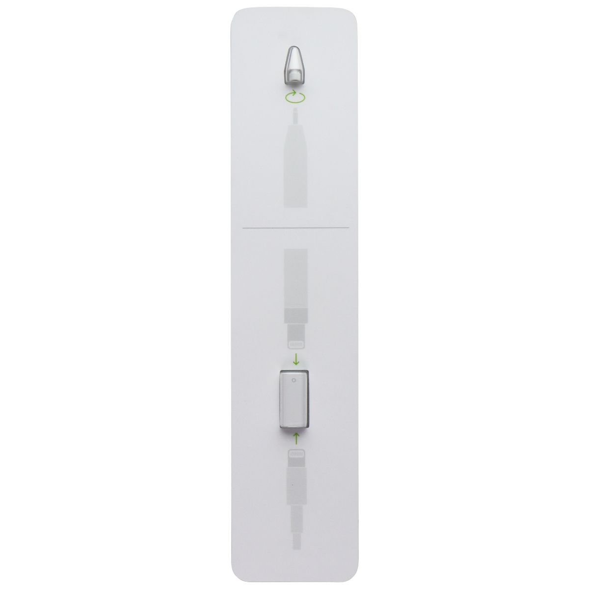 Apple Pencil Replacement 8-Pin Lightning to 8-Pin Lightning Connector - White iPad/Tablet Accessories - Styluses Apple - Simple Cell Bulk Wholesale Pricing - USA Seller