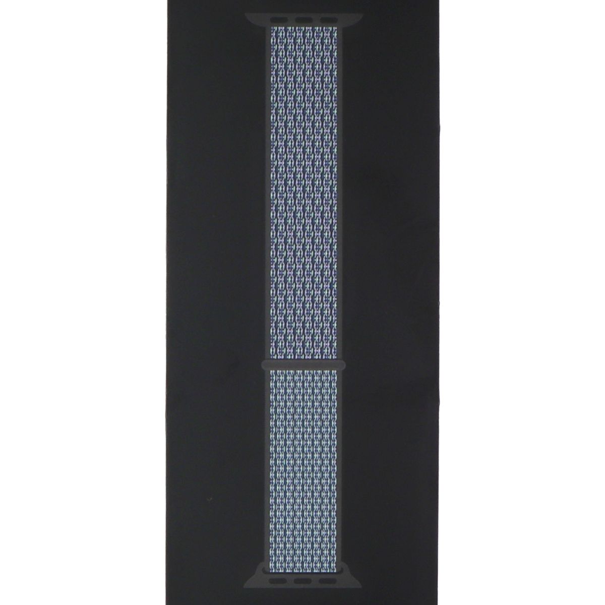 Apple 40mm Nike Sport Loop Band for Apple Watch 41/40/38mm - World Indigo / Lime Smart Watch Accessories - Watch Bands Apple - Simple Cell Bulk Wholesale Pricing - USA Seller