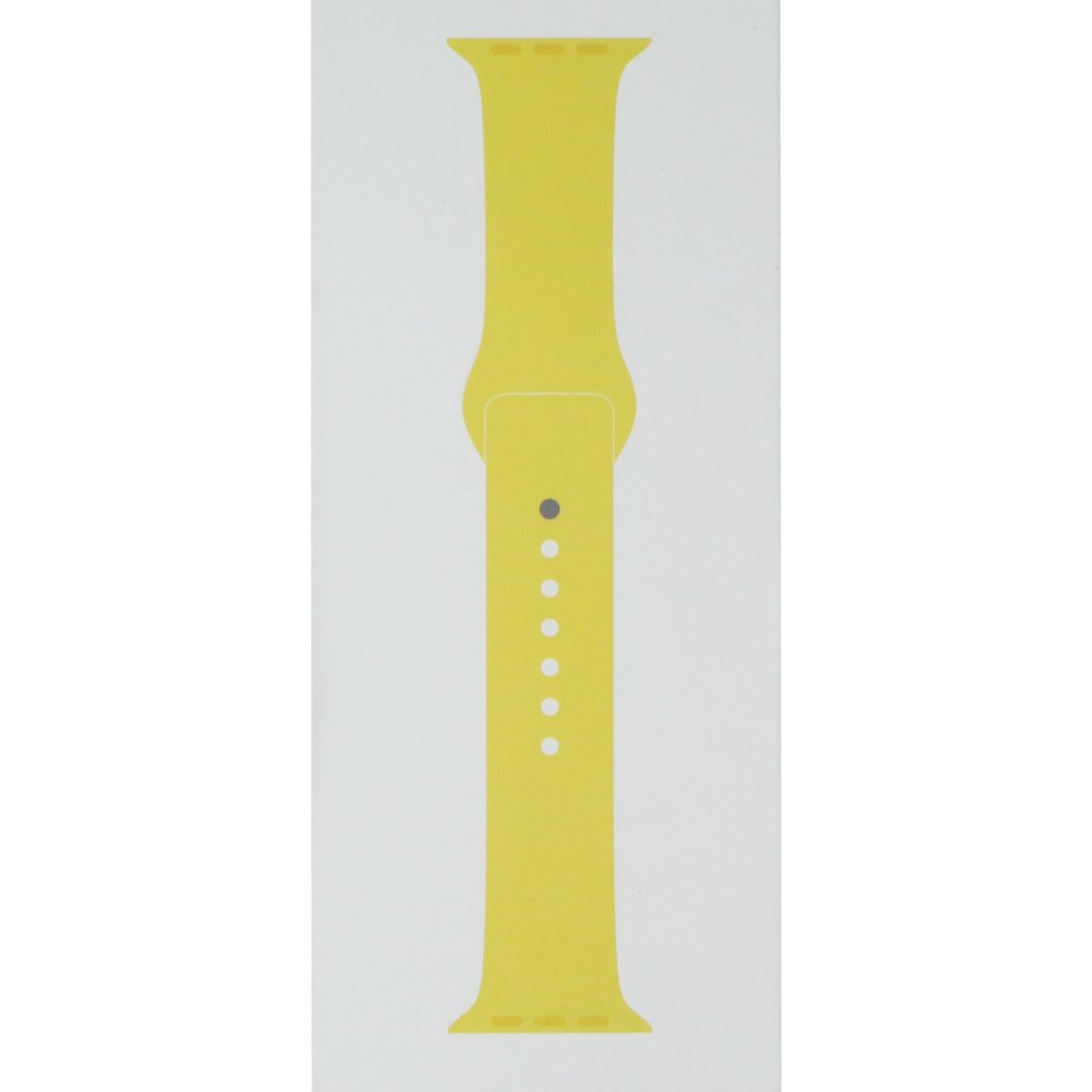Apple (40mm) Sport Band for Apple Watch All Series 38/40/41mm - Canary Yellow Smart Watch Accessories - Watch Bands Apple - Simple Cell Bulk Wholesale Pricing - USA Seller