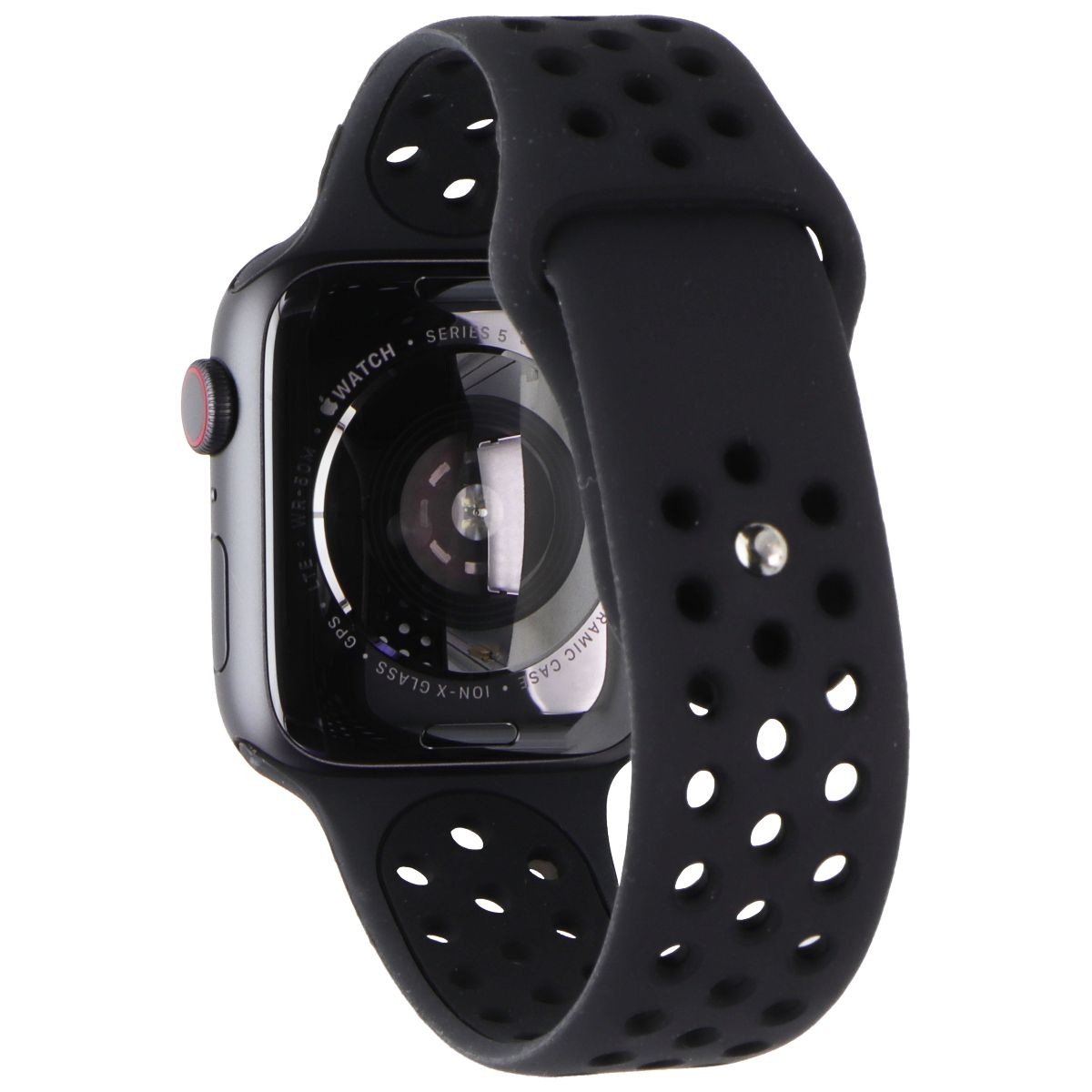 Apple Watch Nike Series 5 (44mm)(GPS+LTE) - Space Gray/Black Sp - No Port Cover Smart Watches Apple - Simple Cell Bulk Wholesale Pricing - USA Seller