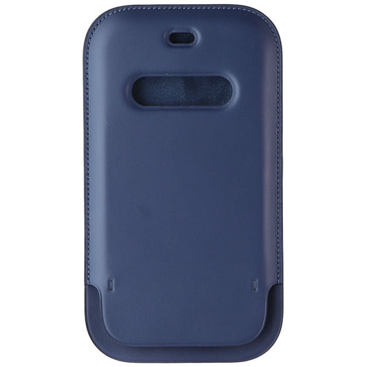Apple Official Leather Sleeve case for MagSafe for iPhone 12 mini - Baltic Blue Cell Phone - Cases, Covers & Skins Apple - Simple Cell Bulk Wholesale Pricing - USA Seller