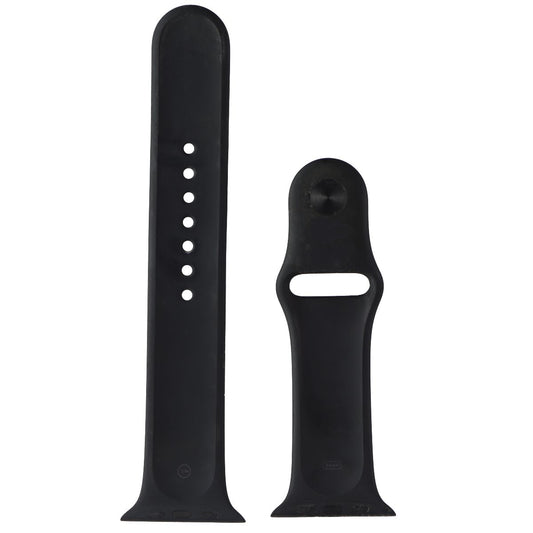 Apple (44mm) Sport Band for Apple Watch All Series 42/44/45mm Black (M/L Only) Smart Watch Accessories - Watch Bands Apple - Simple Cell Bulk Wholesale Pricing - USA Seller