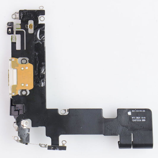 Repair Part - OEM Pull Replacement Charge Port for Apple iPhone 13 - Starlight Cell Phone - Replacement Parts & Tools Apple - Simple Cell Bulk Wholesale Pricing - USA Seller