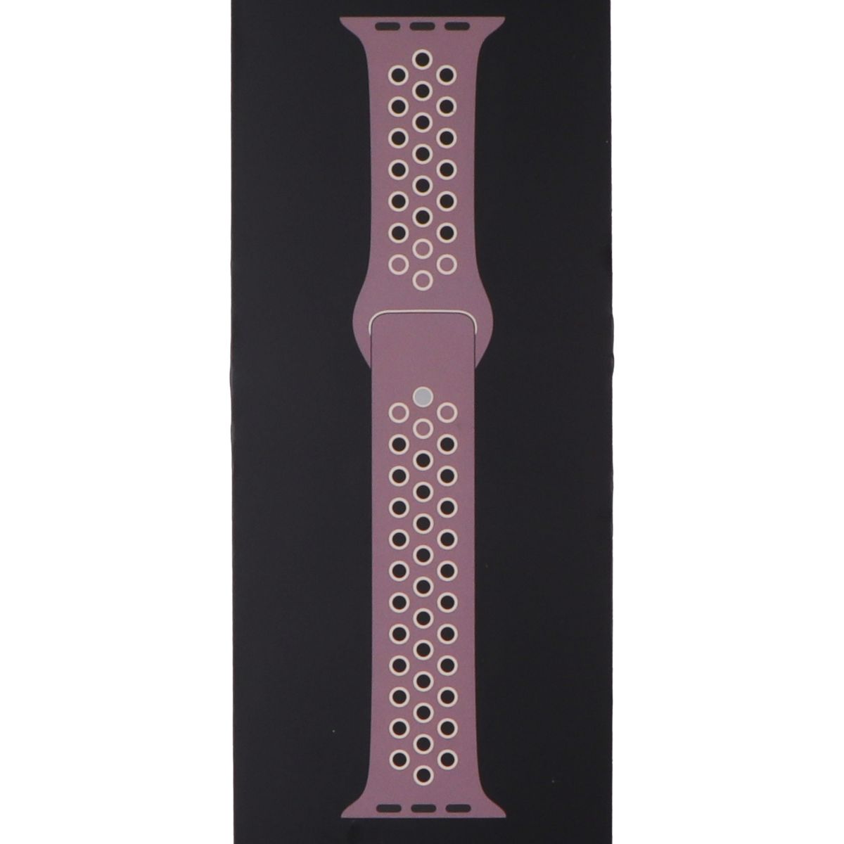 Apple 40mm Nike Sport Loop Band for Apple Watch 41/40/38mm - Smoke Mauve / Beige Smart Watch Accessories - Watch Bands Apple - Simple Cell Bulk Wholesale Pricing - USA Seller