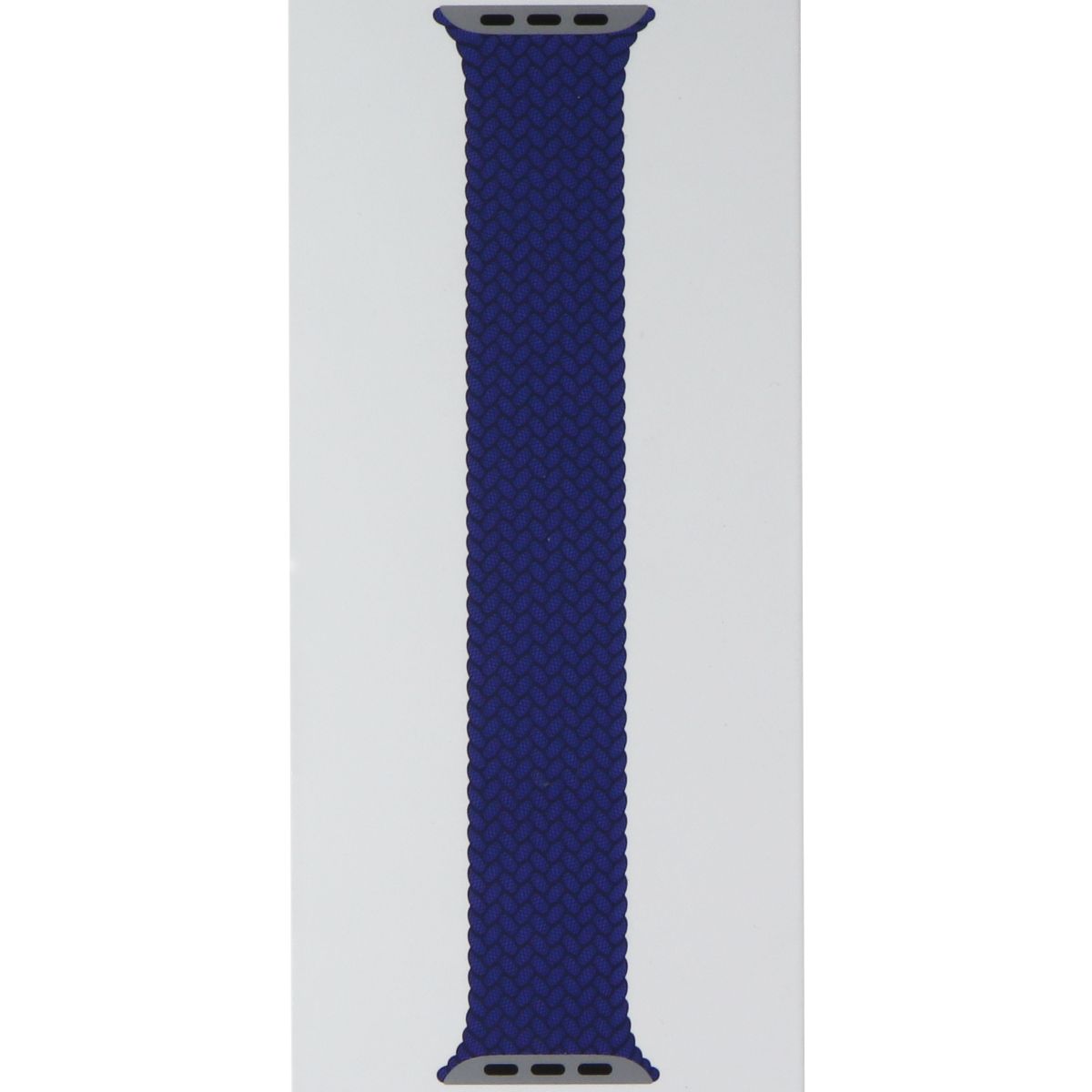 Apple 44mm Braided Solo Loop for Apple Watch 49/46/45/44mm Atlantic Blue/Size 6 Smart Watch Accessories - Watch Bands Apple - Simple Cell Bulk Wholesale Pricing - USA Seller