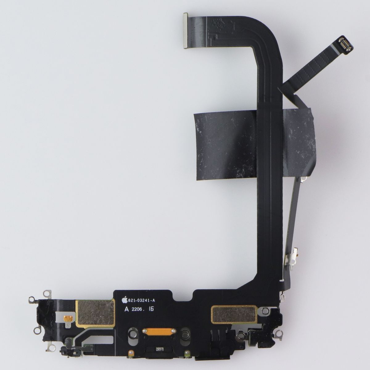 Repair Part - OEM Pull Charge Port/Flex Cable for Apple iPhone 13 Pro Max /Black Cell Phone - Replacement Parts & Tools Apple - Simple Cell Bulk Wholesale Pricing - USA Seller