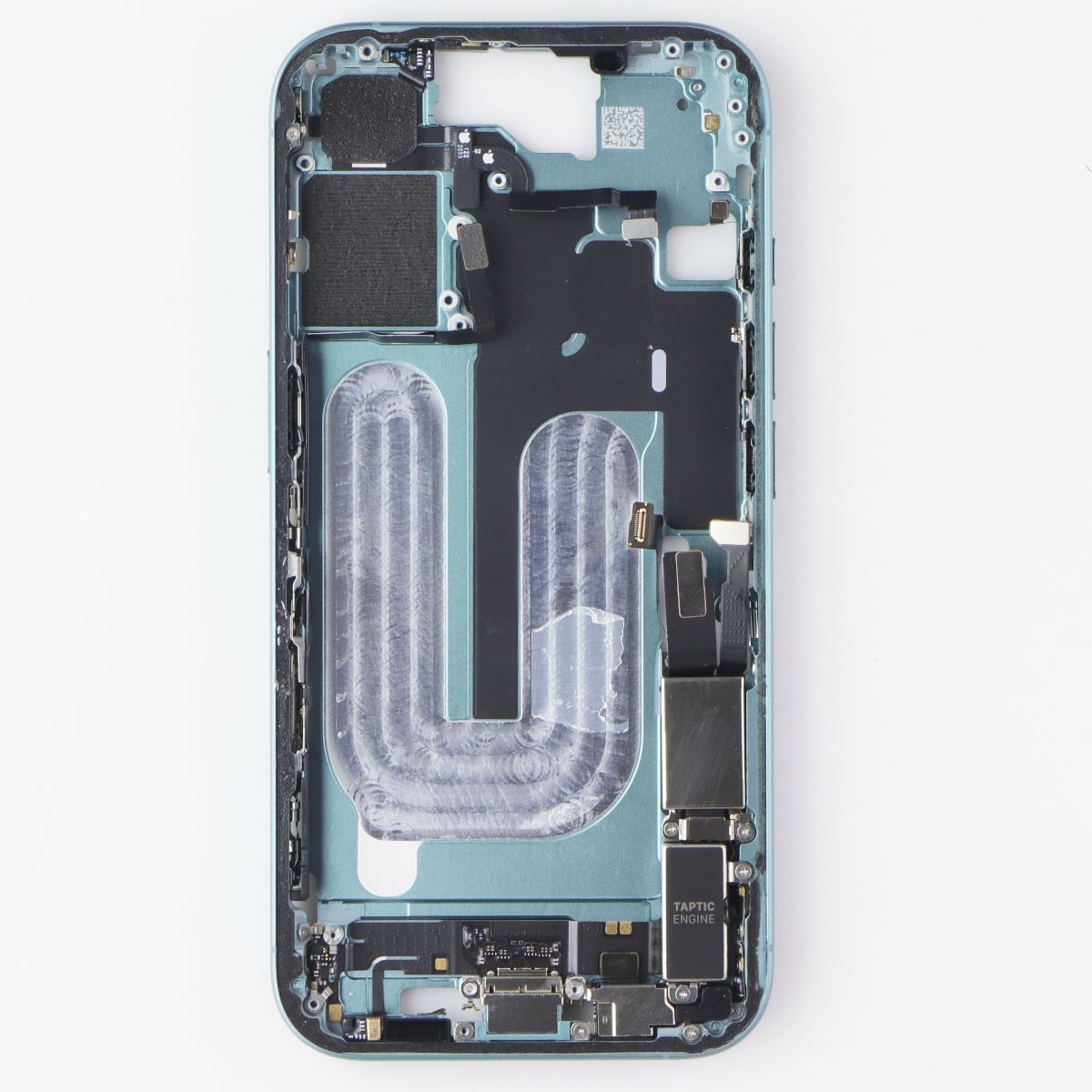 Repair Part - Genuine Housing Frame OEM Pull from iPhone 16 - Teal Cell Phone - Replacement Parts & Tools Apple - Simple Cell Bulk Wholesale Pricing - USA Seller