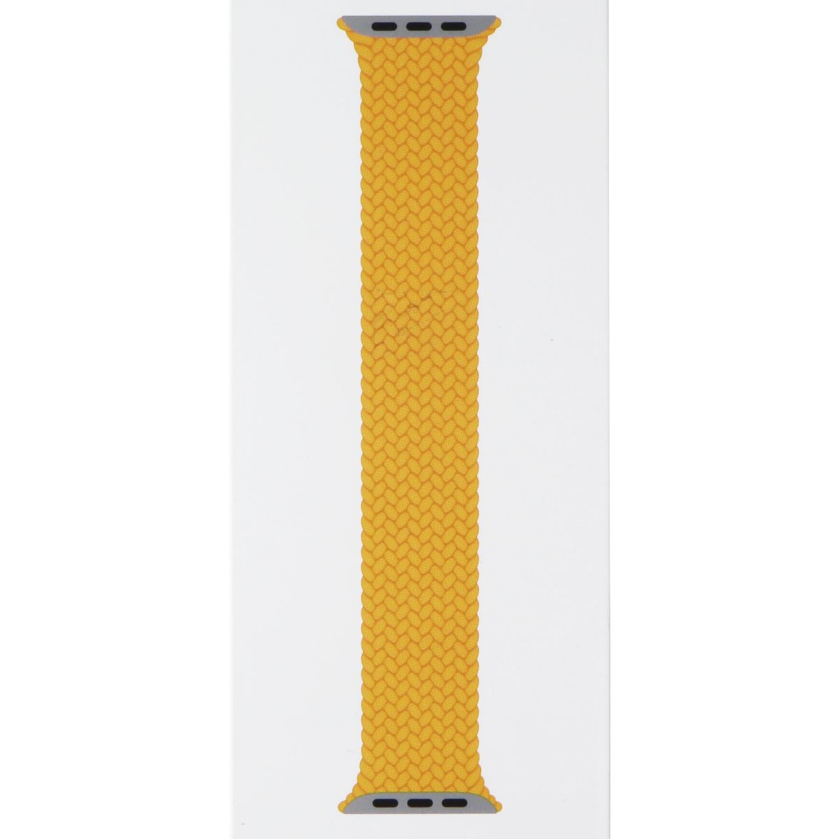 Apple 41mm Braided Solo Loop for Apple Watch 42/41/40mm - Maize / Size 5 Smart Watch Accessories - Watch Bands Apple - Simple Cell Bulk Wholesale Pricing - USA Seller