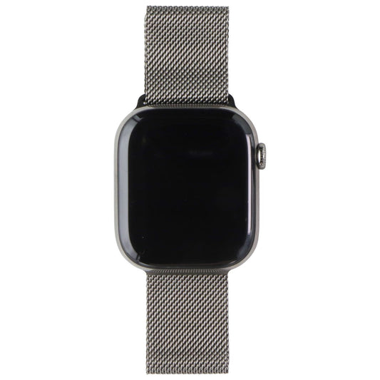 Apple Watch Series 10 (GPS + LTE, 46mm) - Natural Titanium/Milanese S/M - A3003