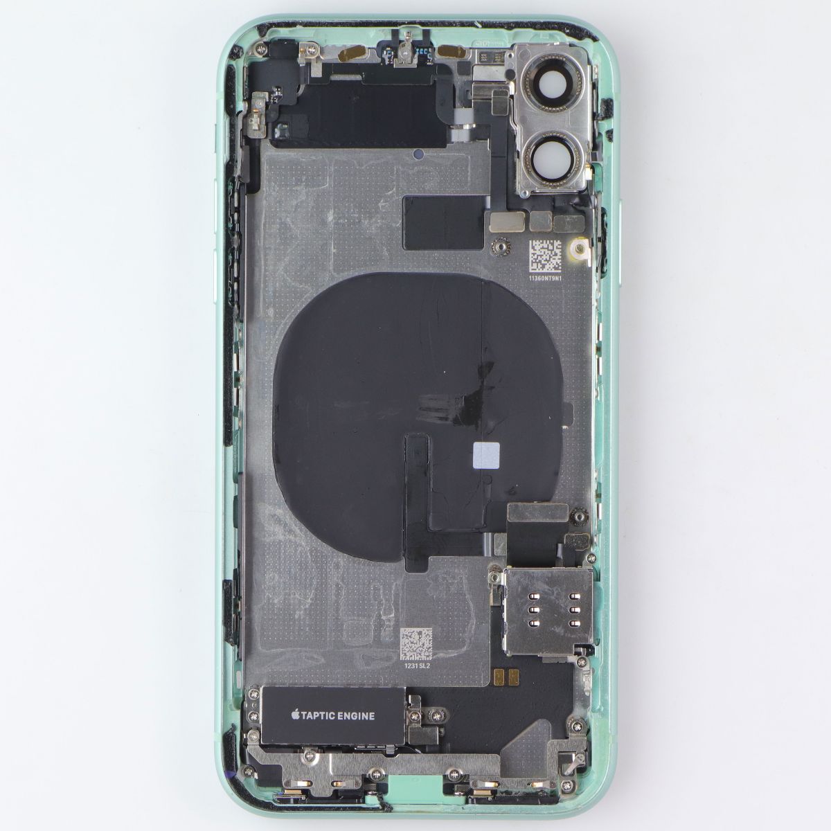 Repair Part OEM Pull Frame with Small Parts for Apple iPhone 11 - Green Cell Phone - Replacement Parts & Tools Apple - Simple Cell Bulk Wholesale Pricing - USA Seller