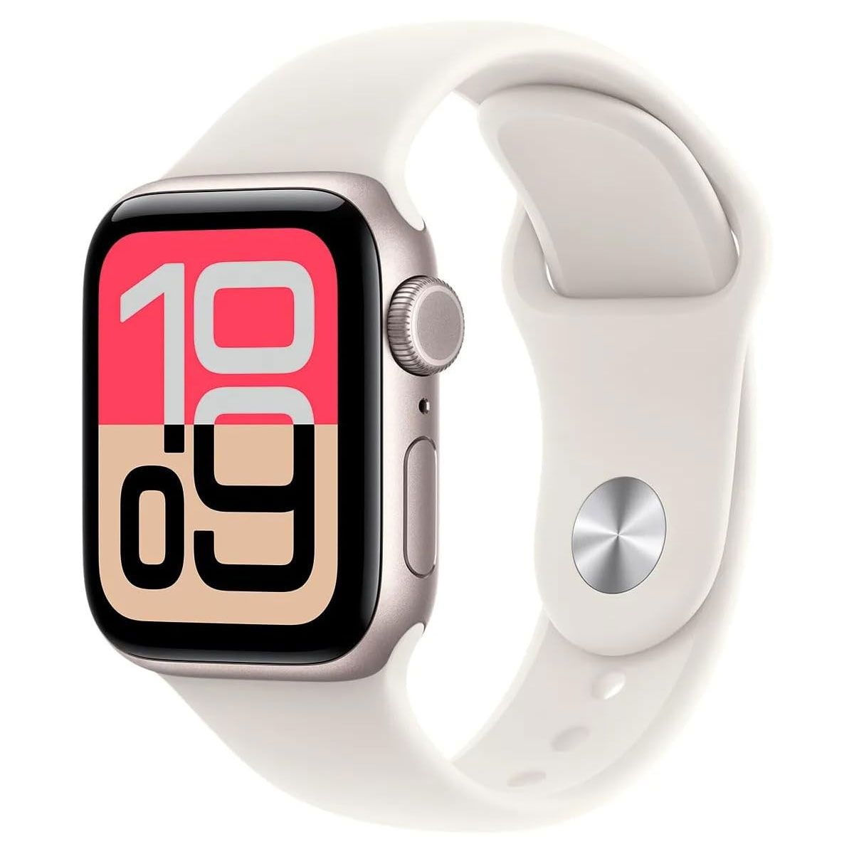 Apple Watch SE (3rd Gen) A3324 (GPS) 40mm - Starlight AL/Sport Band (S/M Only) Smart Watches Apple - Simple Cell Bulk Wholesale Pricing - USA Seller