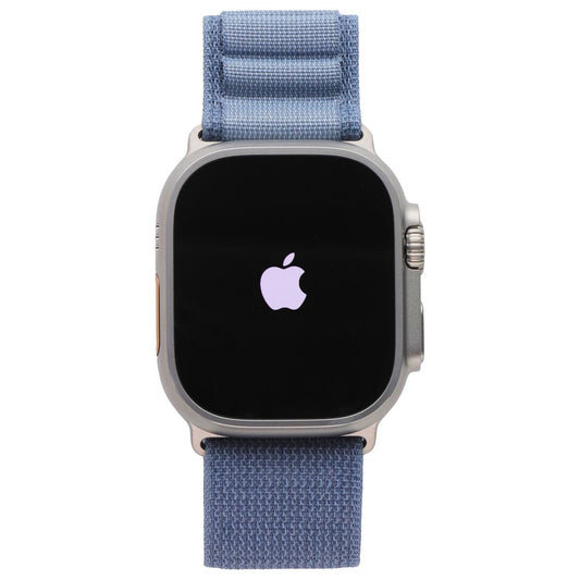 Apple Watch Ultra 3 (GPS + Cellular) A3281 49mm - Natural Titanium/Blue Alp Lp M