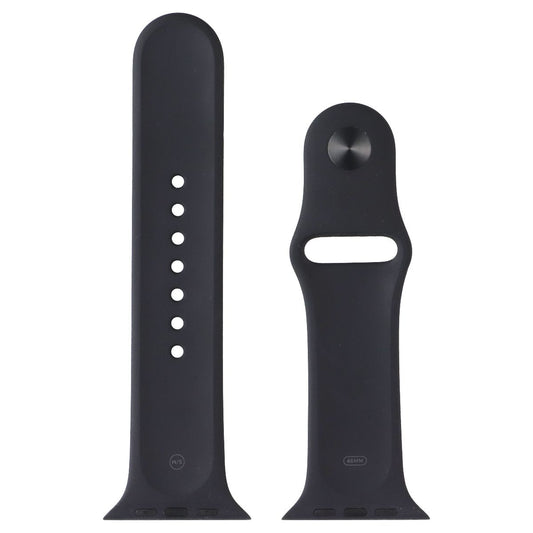 Apple Official Sport Band for Apple Watches Series 1-11 (46mm) - Black (S/M) Smart Watch Accessories - Watch Bands Apple - Simple Cell Bulk Wholesale Pricing - USA Seller