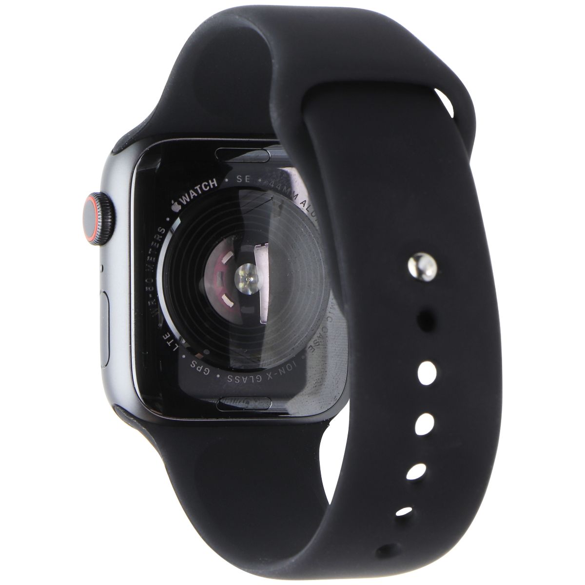 Apple Watch Series SE (44mm) A2354 (GPS + LTE) - Space Gray / Black Sport band Smart Watches Apple - Simple Cell Bulk Wholesale Pricing - USA Seller