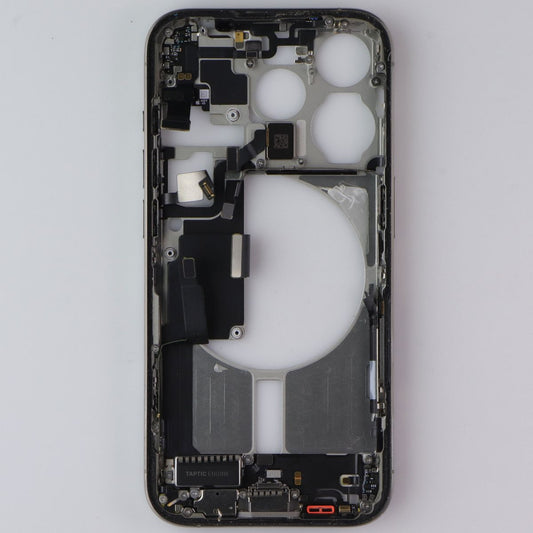 Repair Part - OEM Pull Housing Frame from Apple iPhone 15 Pro - Natural Titanium Cell Phone - Replacement Parts & Tools Apple - Simple Cell Bulk Wholesale Pricing - USA Seller