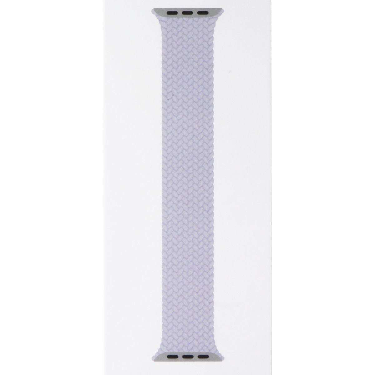 Apple 45mm Braided Solo Loop for Apple Watch 49/46/45/44mm - Purple Fog / Size 5 Smart Watch Accessories - Watch Bands Apple - Simple Cell Bulk Wholesale Pricing - USA Seller