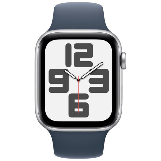 Apple Watch SE (2nd Gen) A2727 (GPS + Cellular) 44mm - Silver AL/Storm Blue M/L