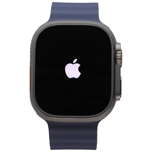 Apple Watch Ultra 3 (GPS + LTE) A3281 49mm - Natural Titanium/Blue Ocean Band Smart Watches Apple - Simple Cell Bulk Wholesale Pricing - USA Seller