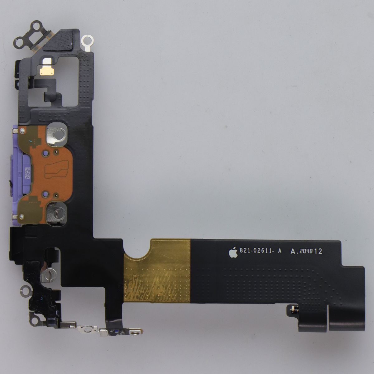 Repair Part - OEM Pull Charge Port for iPhone 12 Mini - Purple Cell Phone - Replacement Parts & Tools Apple - Simple Cell Bulk Wholesale Pricing - USA Seller