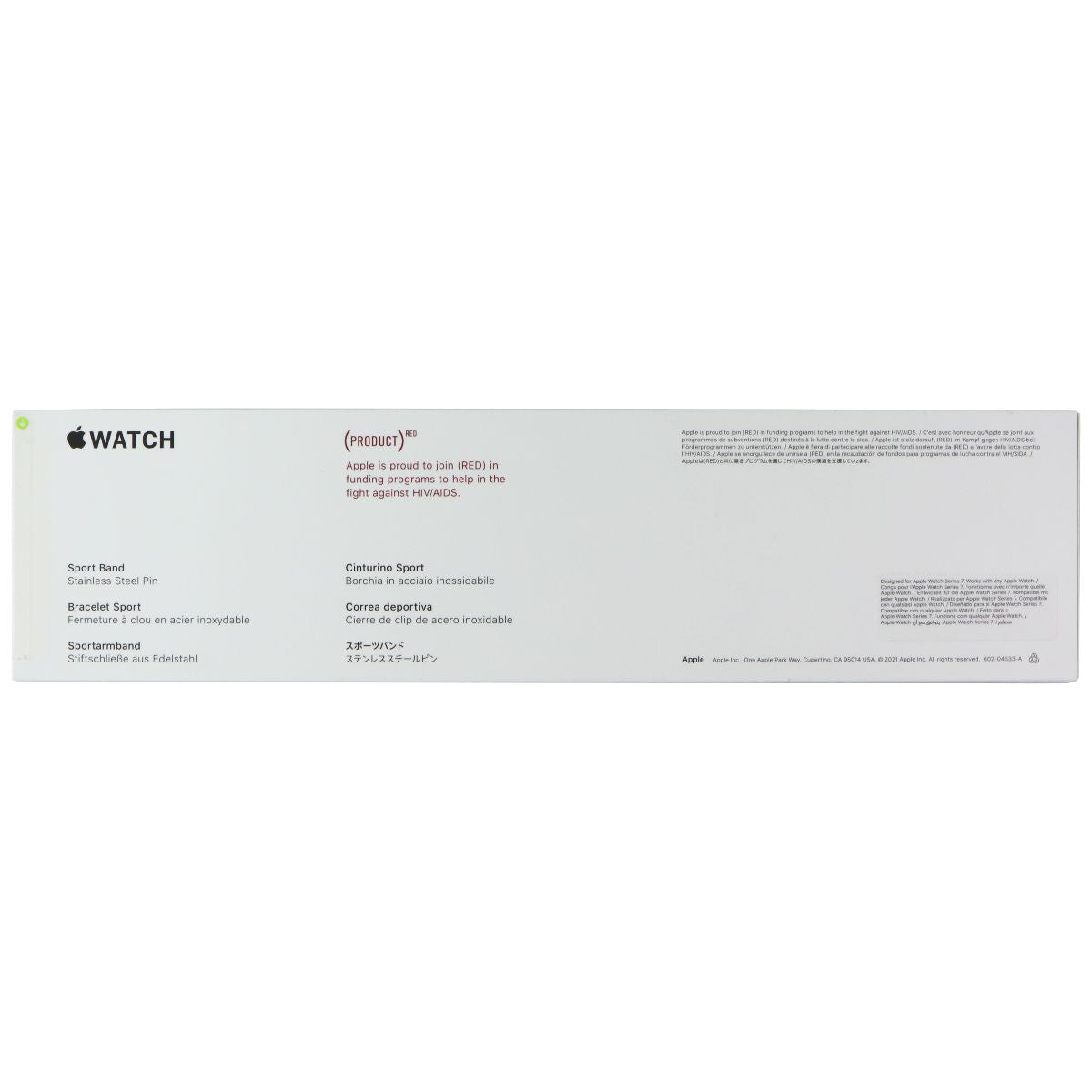 Apple 41mm Sport Band for Apple Watch 38/40/41mm - RED 5th Gen / Full Set Smart Watch Accessories - Watch Bands Apple - Simple Cell Bulk Wholesale Pricing - USA Seller