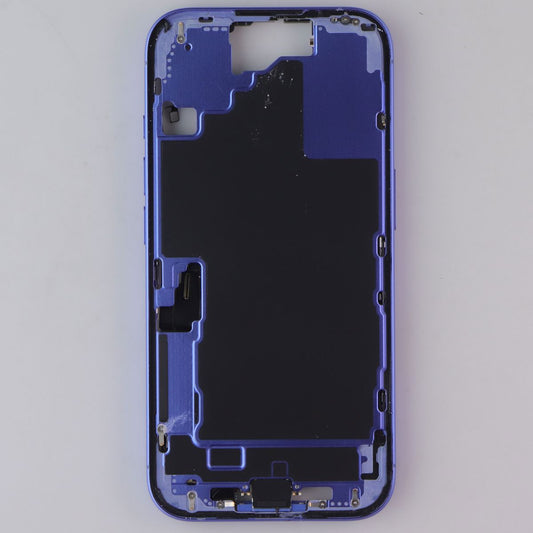 Repair Part - OEM Pull Housing Frame w/Small Parts from iPhone 16 - Ultramarine Cell Phone - Replacement Parts & Tools Apple - Simple Cell Bulk Wholesale Pricing - USA Seller