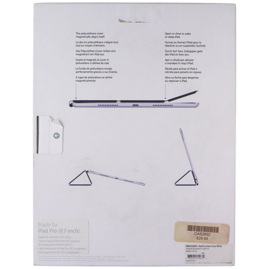 Apple Official Smart Cover for Apple iPad Pro (9.7-inch/2016) - White