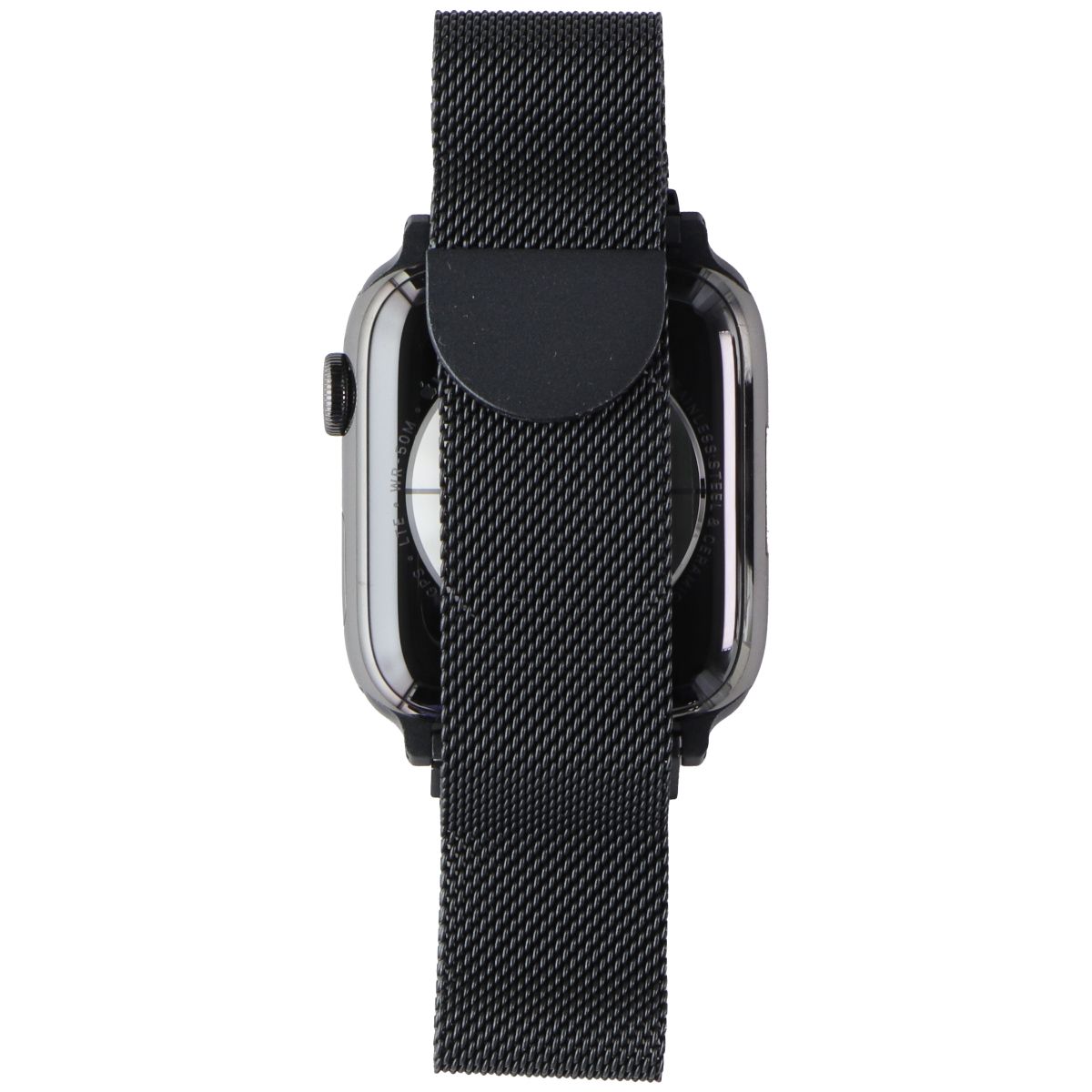 Apple Watch Series 7 (GPS + LTE) A2477 (45mm) Graphite Stainless/Milanese Loop Smart Watches Apple - Simple Cell Bulk Wholesale Pricing - USA Seller