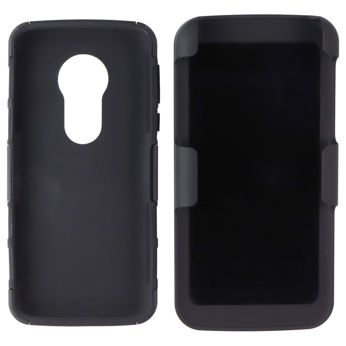 Asmyna Protective Cover & Holster Combo for Motorola Moto G6 Play - Black Cell Phone - Cases, Covers & Skins Asmyna - Simple Cell Bulk Wholesale Pricing - USA Seller