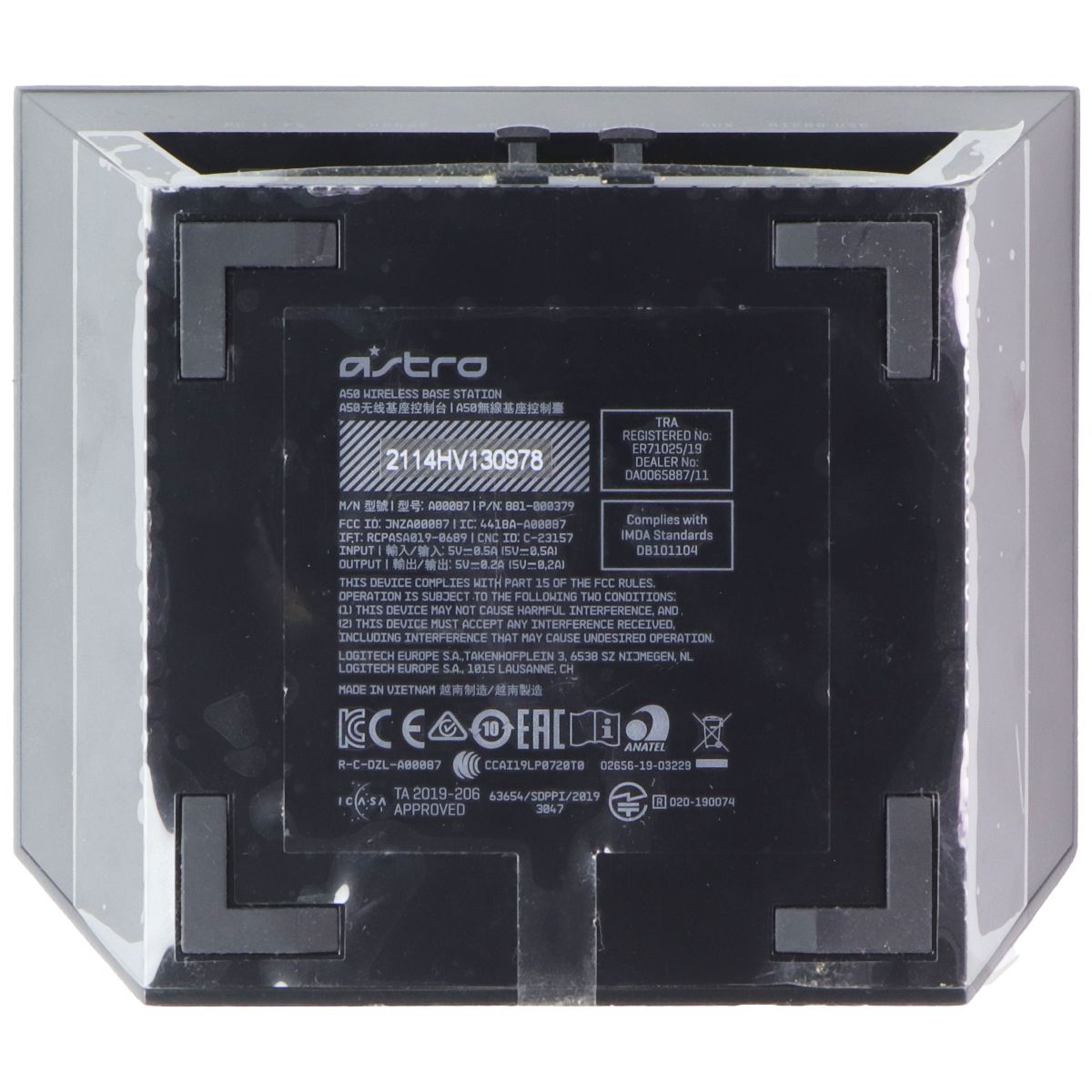 Astro A50 Gen 4 Gaming Headset + Base Station for PS5/PS4/PC/Mac - Black Gaming/Console - Headsets ASTRO Gaming - Simple Cell Bulk Wholesale Pricing - USA Seller