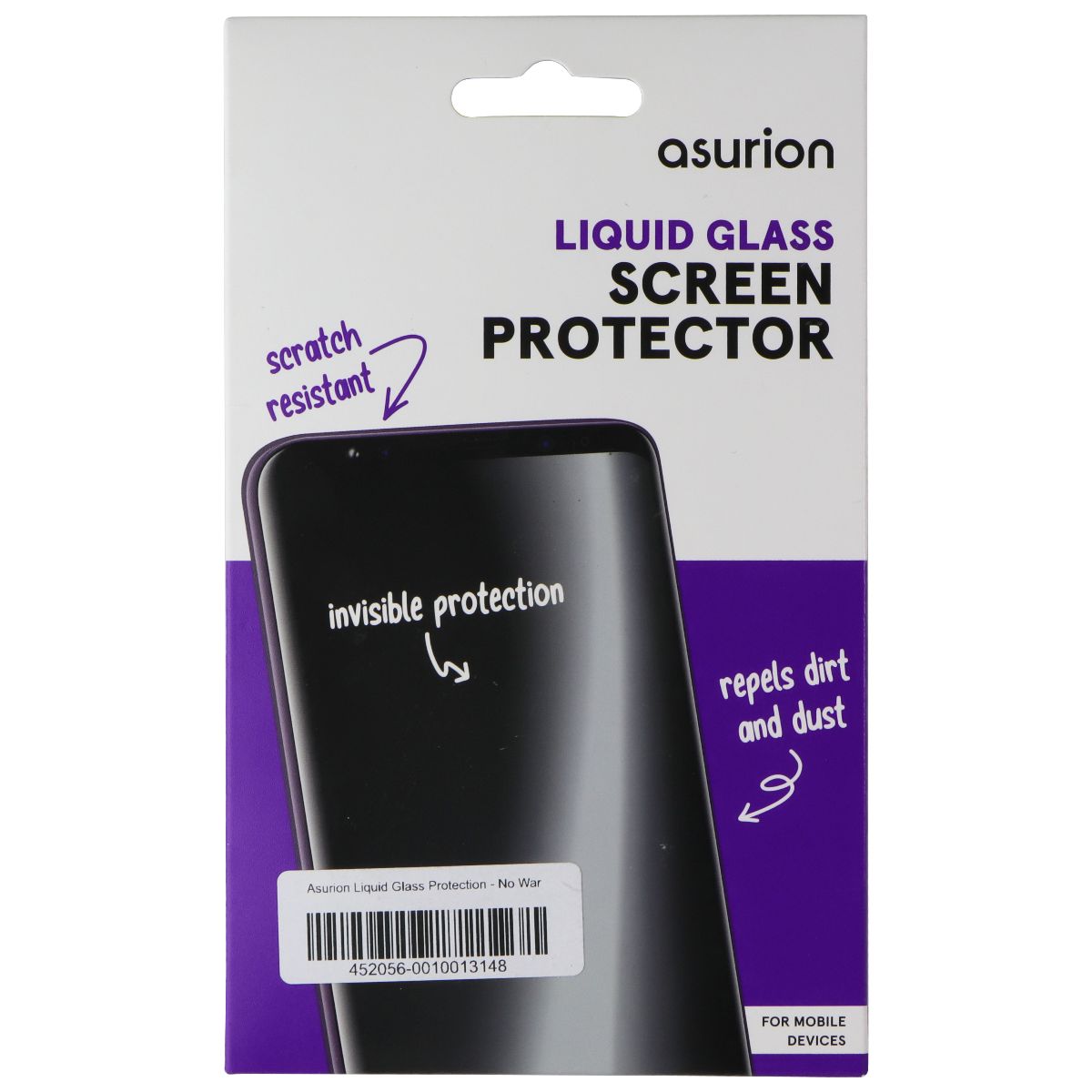 Asurion Liquid Glass Screen Protector for Mobile Devices Cell Phone - Screen Protectors Asurion - Simple Cell Bulk Wholesale Pricing - USA Seller