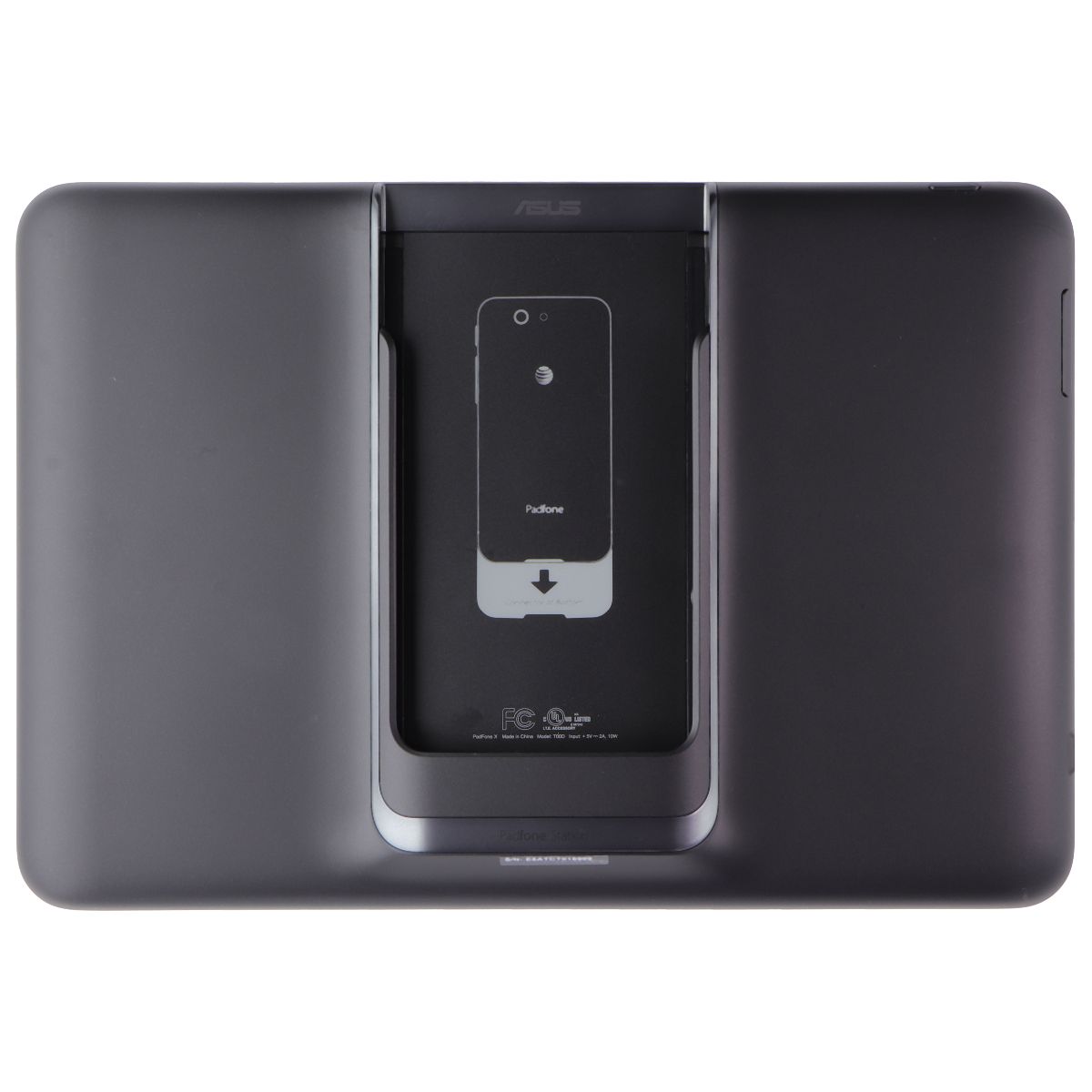 Asus PadFone 2 (5-inch) Smartphone and (9-inch) Tablet (T00D) AT&T Only - Black Cell Phones & Smartphones ASUS - Simple Cell Bulk Wholesale Pricing - USA Seller