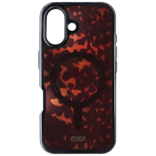 Avana Tortoise Shell Case for MagSafe for Apple iPhone 16 - Tortoise Brown/Black Cell Phone - Cases, Covers & Skins Avana - Simple Cell Bulk Wholesale Pricing - USA Seller