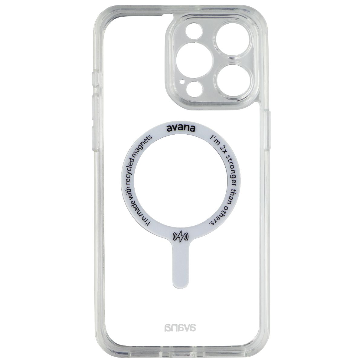 Avana Ice Clear Series Case for MagSafe for Apple iPhone 15 Pro Max - Clear Cell Phone - Cases, Covers & Skins Avana - Simple Cell Bulk Wholesale Pricing - USA Seller