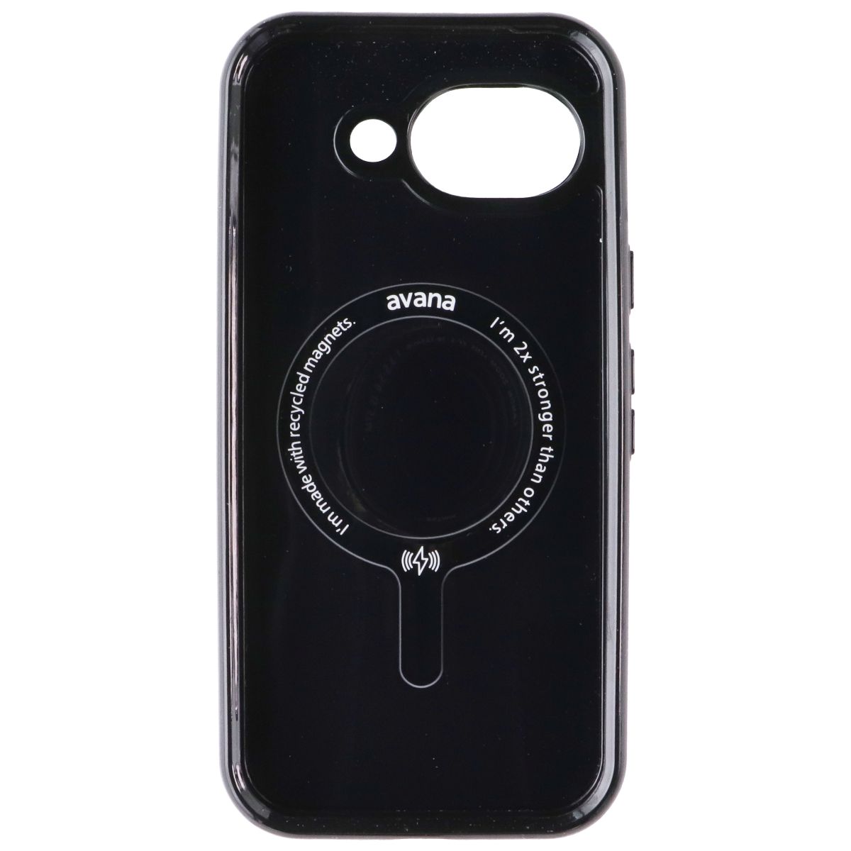 Avana Creations Black Ice Series MagSafe Case for Google Pixel 10a - Black