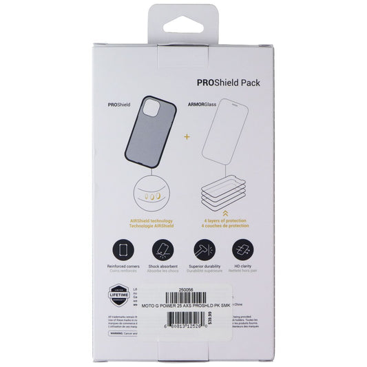 AXS ProShield Pack (Glass + Slim Hybrid Case) for Moto G Power 5G 2025 - Black Cell Phone - Cases, Covers & Skins Axessorize - Simple Cell Bulk Wholesale Pricing - USA Seller