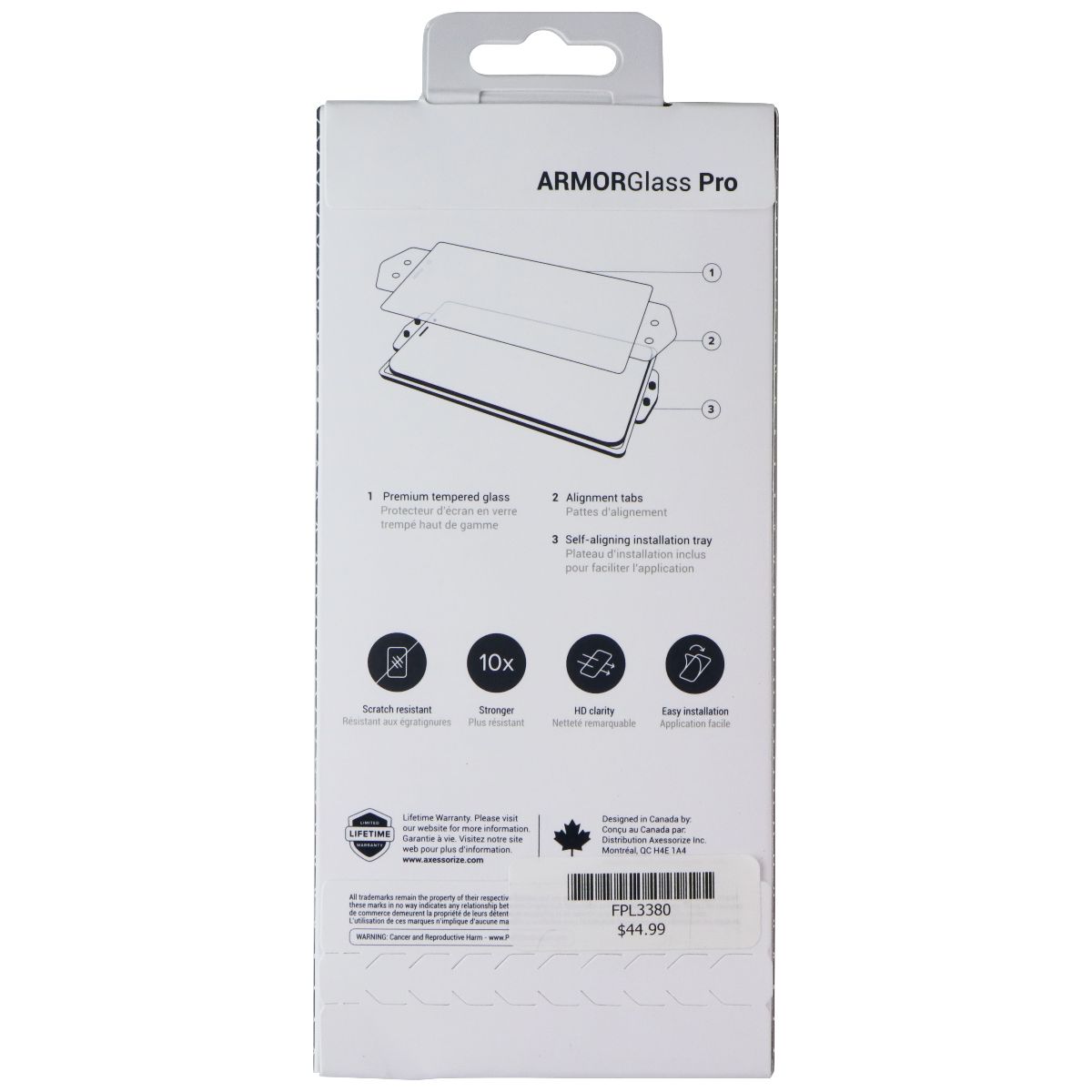 Axessorize ArmorGlass Pro Premium Screen Protector for Samsung Galaxy S25/S24