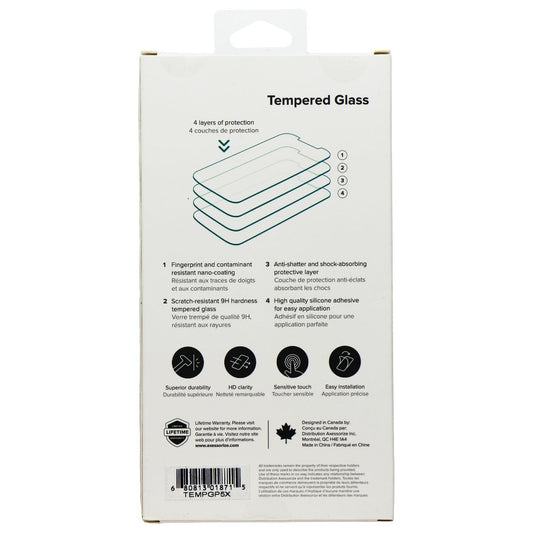 Axessorize Tempered Glass Screen Protector for Google Pixel 4a 5G Cell Phone - Screen Protectors Axessorize - Simple Cell Bulk Wholesale Pricing - USA Seller