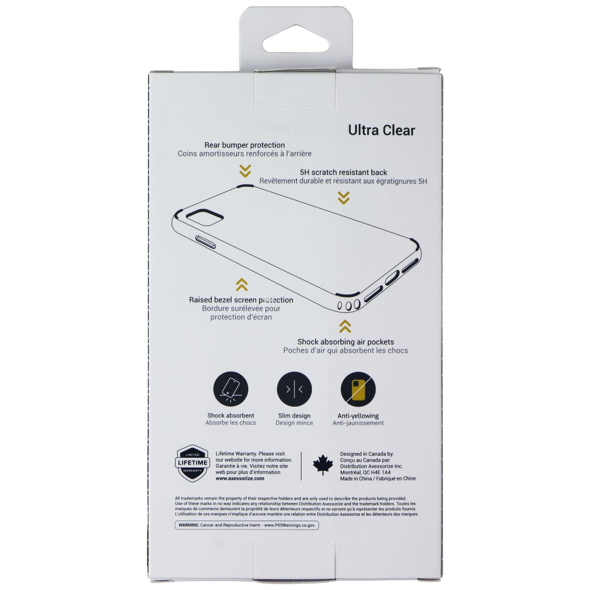 Axessorize AXS Ultra Clear Case for Samsung Galaxy S23 - Clear Cell Phone - Cases, Covers & Skins Axessorize - Simple Cell Bulk Wholesale Pricing - USA Seller