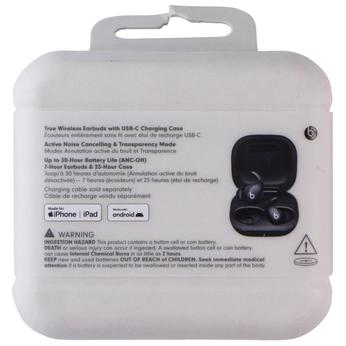 Beats Powerbeats Fit - Wireless Noise Cancelling Workout Earbuds - Jet Black