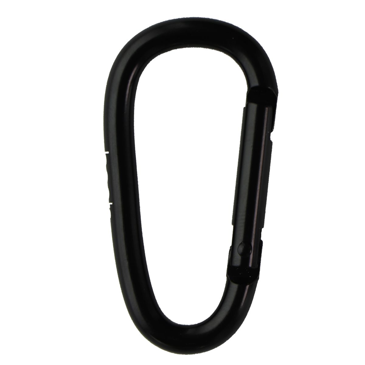 Beats by Dre OEM Carabiner Belt Hook D-ring Keychain - Black/White Logo Portable Audio - Headphones Beats by Dr. Dre - Simple Cell Bulk Wholesale Pricing - USA Seller