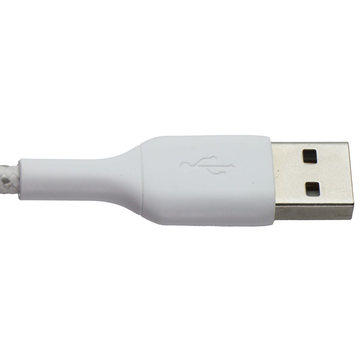 Belkin 6.6FT Boost Charge USB-A to USB-C Braided Cable - White Cell Phone - Cables & Adapters Belkin - Simple Cell Bulk Wholesale Pricing - USA Seller