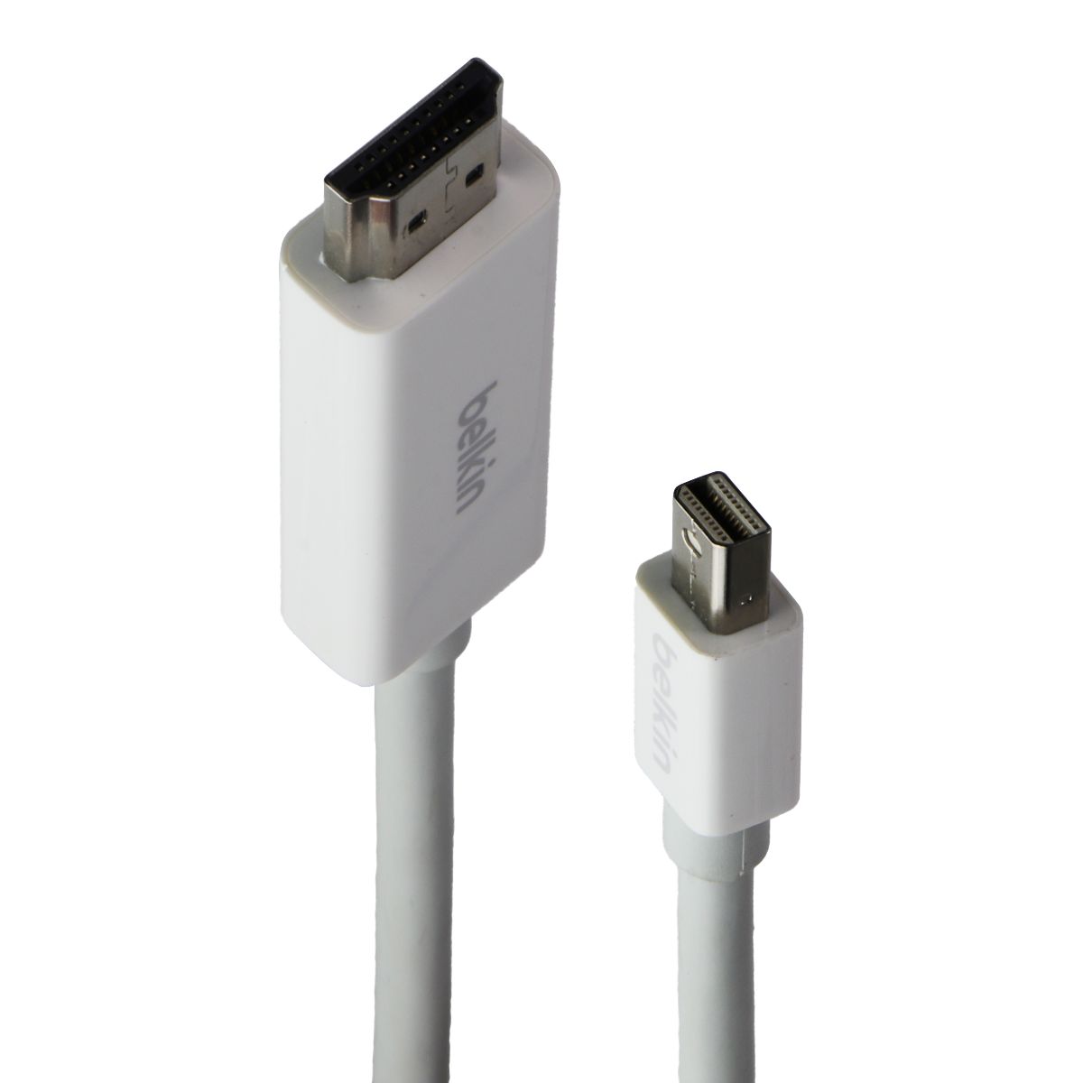 Belkin 4K Mini Displayport to HDMI Cable (2m/6-ft.) - White TV, Video & Audio Accessories - Video Cables & Interconnects Belkin - Simple Cell Bulk Wholesale Pricing - USA Seller