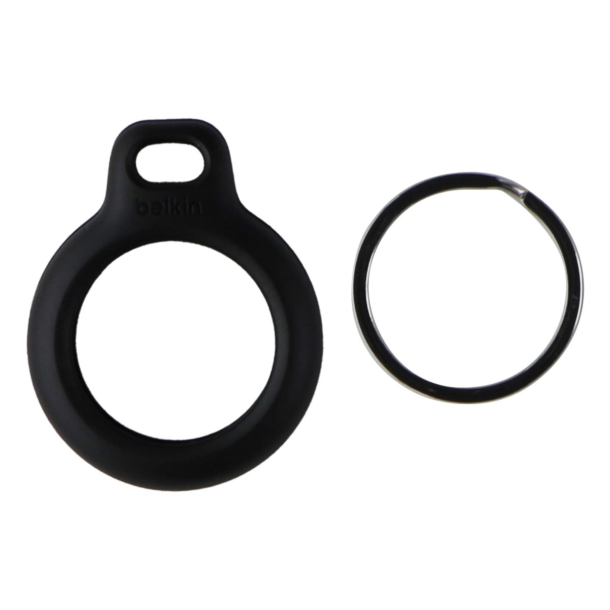 Belkin AirTag Case with Key Ring for Apple AirTag - Black GPS Accessories & Tracking - Tracking Devices Belkin - Simple Cell Bulk Wholesale Pricing - USA Seller